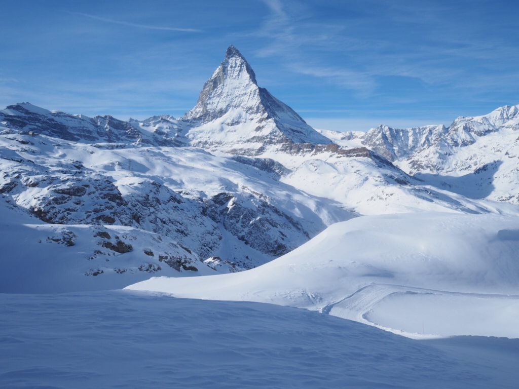 matterhorn マッターホルン　ガラスペン スイス、マッターホルンへのツェルマットヘリコプターツアー