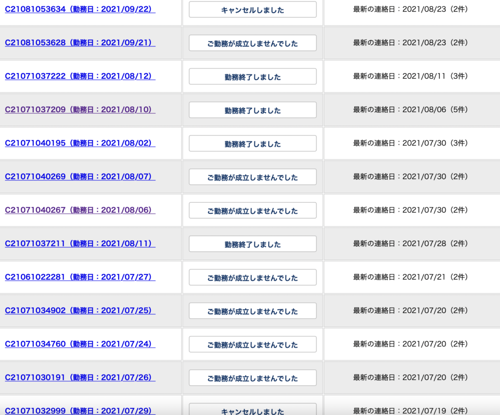 低過ぎ フリーランス医師がm3のワクチンバイトの成約率を具体的に計算してみた ミズイロノタビ